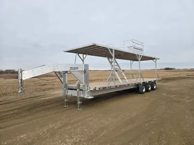 Exciting new drone spraying trailer for Western Canada—fully aluminum, heavy-duty, and built for eff...