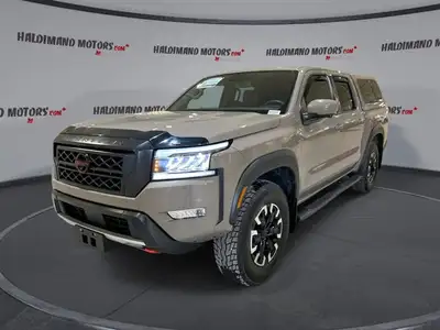 // ACCIDENT FREE!! // Meet the 2024 Nissan Frontier PRO-4X Crew Cab 4x4, offered by Haldimand Motors...