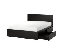 Ikea Bedroom Set King Size w/ 2 Nightstands and dresser