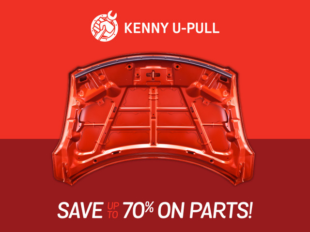 Used Car Hoods | Find yours today at Kenny U-Pull Elmsdale in Auto Body Parts in Truro