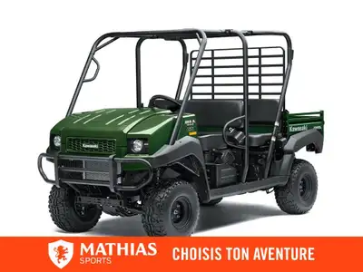 Concessionnaire des véhicules neufs et d'occasion. Côte à côte KAWASAKI MULE 4010 Trans4x4 2026 Les...