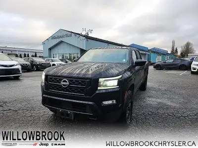 With relentless power and capability, this 2023 Nissan Frontier is as rough and tumble as it looks....