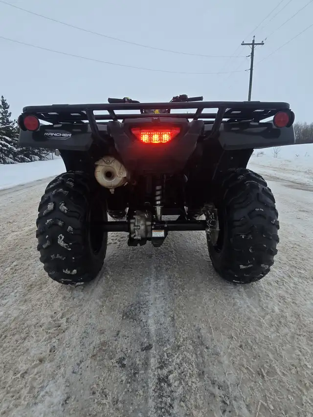 2025 HONDA TRX420 RANCHER-BLACK! in ATVs in Sudbury - Image 7