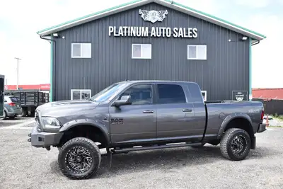 2018 RAM 2500 LARAMIE MEGA CAB 4X4 6.7L CUMMINS TURBO DIESEL | ONE OWNER | WESTERN CANADA TRUCK | CL...