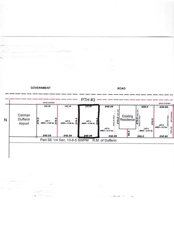 32062 Service W 3 Highway Dufferin, Manitoba in Land for Sale in Portage la Prairie - Image 3