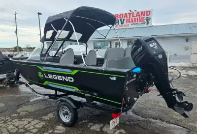 2019 Legend 16XTE Sport, Mercury 60HP and Trailer Just In, this package is in Great Shape! Mercury W...