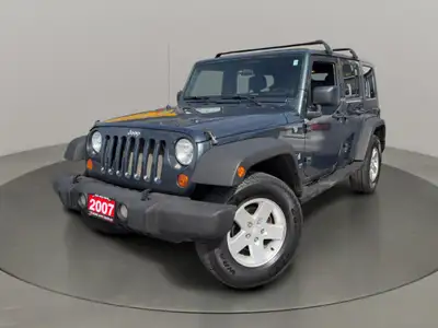 2007 JEEP WRANGLER X 4X4 OFF-ROAD ICON Stoney Creek Automatic | 4WD | 3.8L V6 Gas 244,136 KM Legenda...