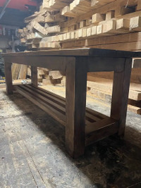 Solid Hardwood Entryway bench