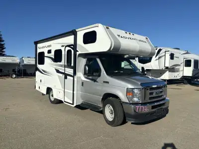 Embark on your next journey with the Adventurer 19RD Class C Motorhome. This gas-powered motorhome c...