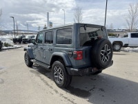 Recent Arrival! 2024 Jeep Wrangler Sahara Anvil Clear Coat Pentastar 3.6L V6 VVT 4WD 4 Auxiliary Swi... (image 2)