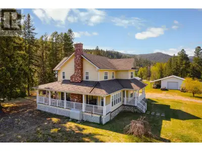 Riverfront acreage in the spectacular Coldwater valley, only 1.5 hrs from Lower Mainland. The semi c...