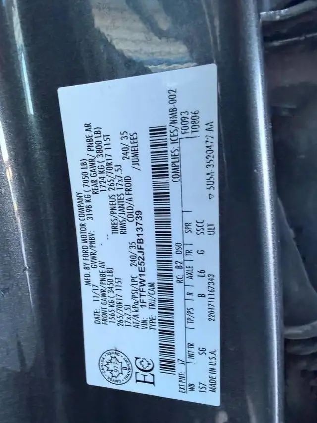 2018 FORD F-150 XL in Cars & Trucks in Laval / North Shore - Image 20