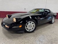 RARE 1994 2 DOOR COUPE BLACK ON BLACK SIX SPEED MANUAL CORVETTE, EQUIPPED WITH A 5.7L V8 ENGINE THAT... (image 1)