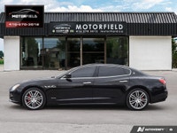 Gorgeous Quattroporte S Q4 GranLusso Finished in Nero (Black) Exterior Paint w/ Rosso (Red) Leather... (image 2)