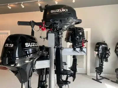 In Stock - Suzuki DF2.5S Short Shaft, Manual Start, Tiller Includes Free Freight & PDI Code: S = Sho...