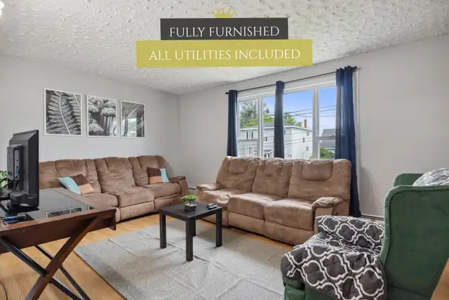 C5 MAIN - 3 BEDROOMS | FULLY FURNISHED ALL UTILITIES INCLUDE in Long Term Rentals in Moncton - Image 2