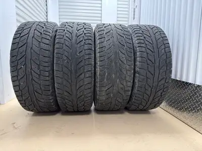 4 Tires with rims For RAM/ Jeep Bolt pattern 5x127 Centerbore 71 Size: 265/60 R18 Winter Tires Coope...