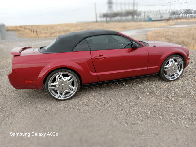 Red Mustang Convertible in Cars & Trucks in Lethbridge