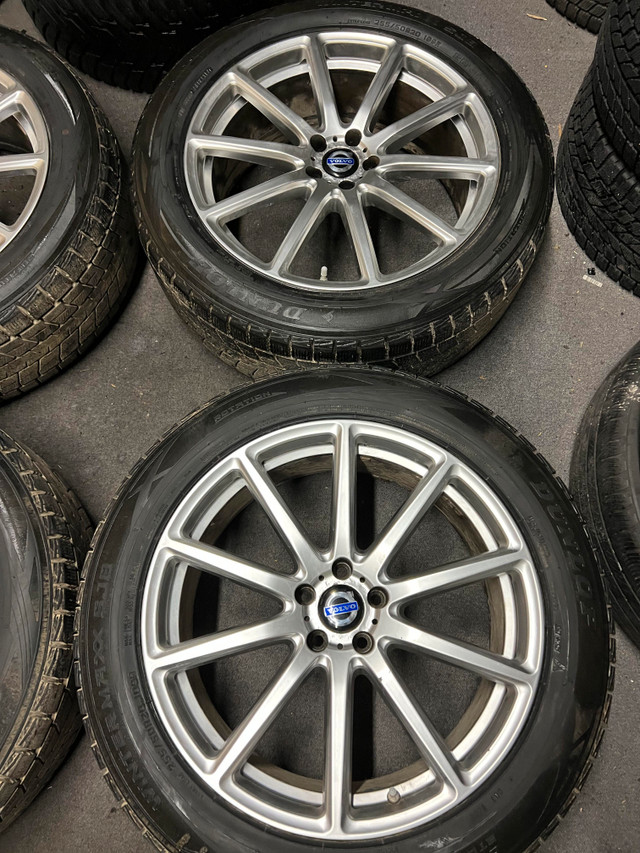 20" Volvo XC90 Replica Wheels - Dunlop Winter Tires dans Pneus et jantes  à Ville de Montréal - Image 3