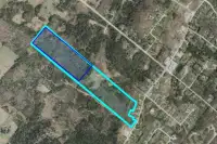 Stoke, terre à vendre avec droit de const., pls maisons, 53 acre