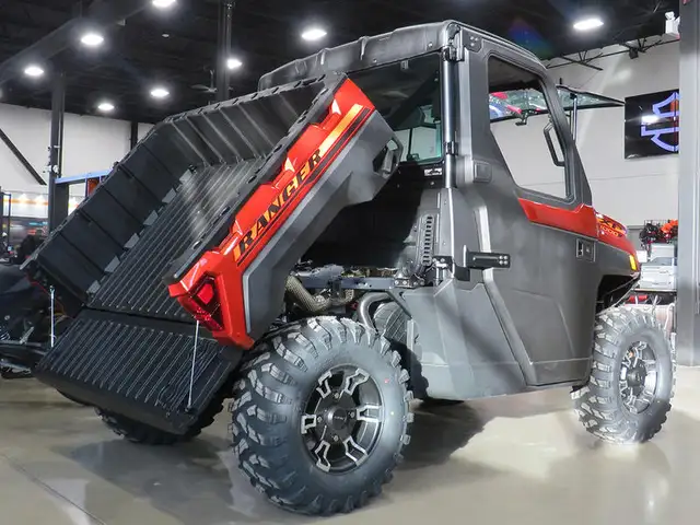 2026 Polaris Ranger XP 1000 NorthStar Premium Orange Rust in ATVs in Cambridge - Image 7