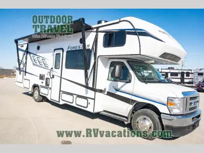 Forest River Forester Classic Class C 3051S highlights: Rear Private Bedroom Bunk Over Cab Sofa Flip...