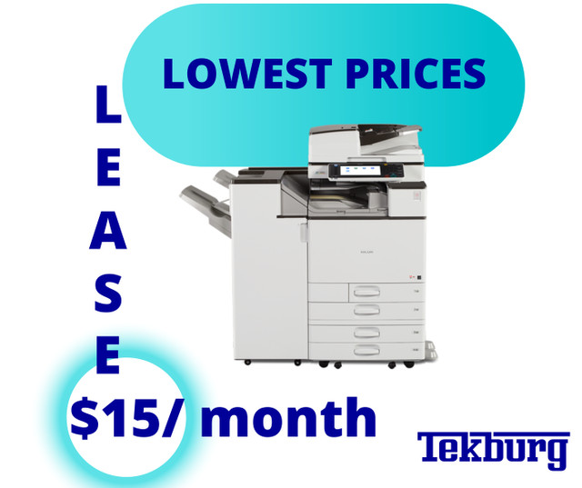 $19/mo. Used Office Printers, Used Copiers For Lease Repossessed in Other Business & Industrial in City of Toronto - Image 2