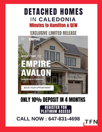 Brand New Homes in Caledonia