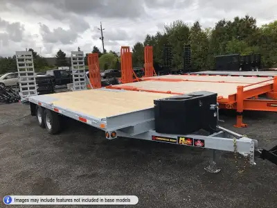 Miska 5 Ton Tandem Axle Deckover Float Trailer Made in Canada Deckover trailers, starting at just $1...