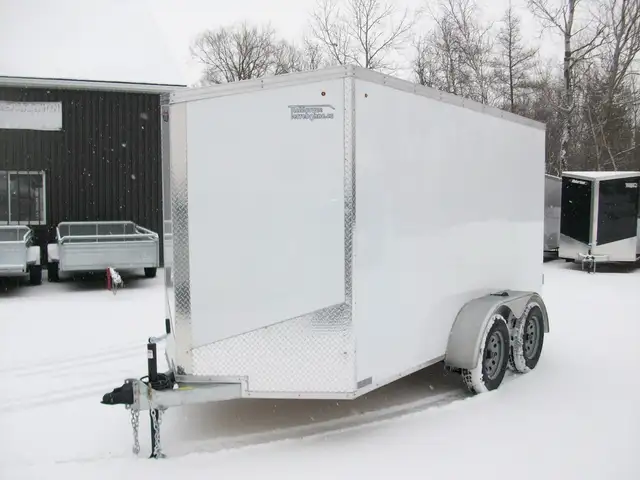 2025 Weberlane GALVANISE 6' X 12' 2 ESSIEUX 3 PORTES CONTRACTEUR in Cargo & Utility Trailers in Laval / North Shore - Image 4