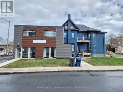 Modern 3174 sq ft commercial space for lease (or sale). Prime visibility on the corner of Sydney & F...