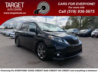 Looking for a reliable and spacious family vehicle? Check out this sleek black 2011 Toyota Sienna SE...