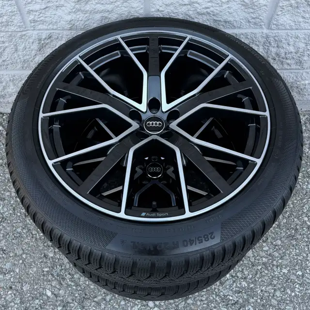(80%) 4x Audi Q8 | SQ8 22" OEM Winter Wheels Package in Tires & Rims in City of Toronto - Image 10