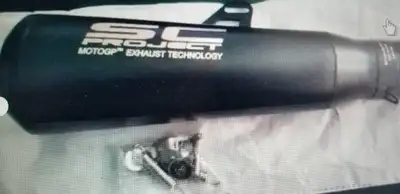 Brand New in Box @ $ 45 ea. 1st. Picture MOTOGP SC PROJECT Motorcycle exhaust pipe SOLD 2nd Picture:...