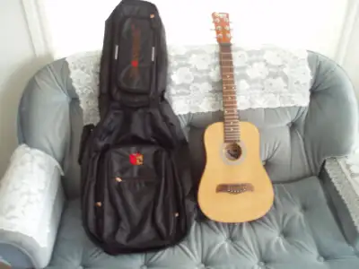 CHILD'S ACOUSTIC GUITAR WITH CASE, View more