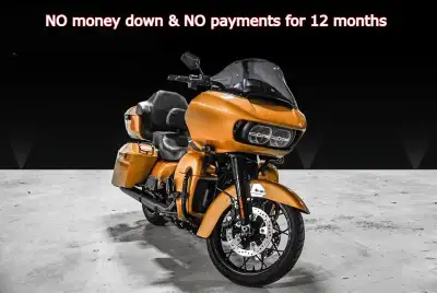NO MONEY DOWN AND NO PAYMENTS FOR 12 MONTHS O.A.C. The 2023 Harley-Davidson Road Glide Special stand...
