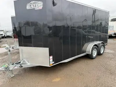 2026 JENSEN ELITE PRO SERIES 7 x 16 tandem axle trailer MADE IN CANADA 7000lb GVWR and a cargo capac...
