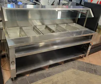 USED Steam Table Warmer 6 Well, 5 Well, 4 Well, 3 Well Available, View more