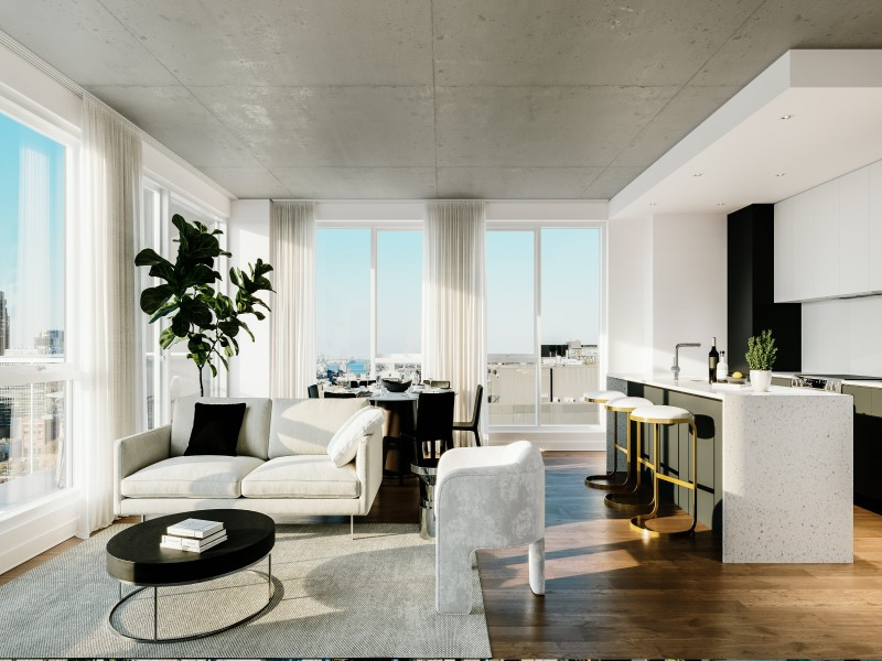 PROMOPENTHOUSE 2 cc tout inclus à louer au Griffintown,19 etage Locations longue durée