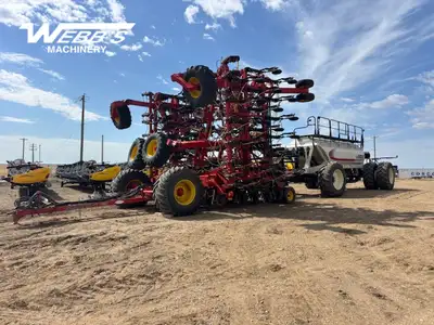 2014 BOURGAULT 3320-76/7700 AIR SEEDER & TANK 76'x10", DS, XTC, MRBIII's, High Float, 3/4" Openers,...