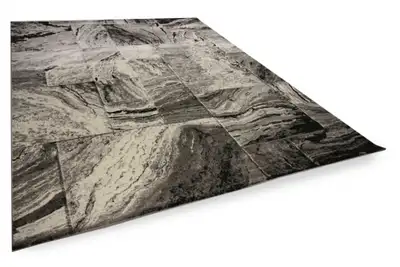 8x11 Marble‑Pattern Area Rug – Like New – $150, View more