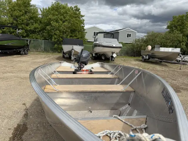 2025 Alumarine 14 Outpost RSB with 25hp Yamaha in Powerboats & Motorboats in Prince Albert - Image 4