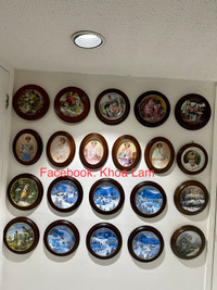 Huge condition of Collector’s plates: Diana plates…