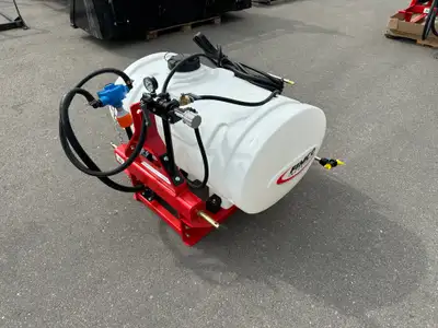 The Fimco 65-gallon 3-point hitch sprayer is designed to work with small to mid-size farm tractors....