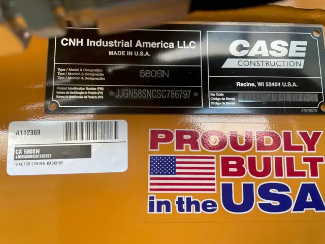 2026 CASE 580 SUPER N TRACTOR LOADER BACKHOE | Heavy Equipment | London ...