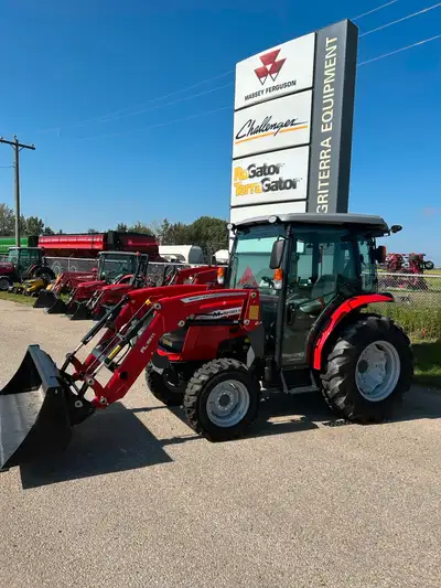MASSEY FERGUSON 1840M HST WITH DELUXE CAB AND LOADER, View more