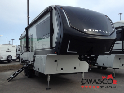 Brinkley Model Z fifth wheel 2680 highlights: Queen Bed Sliding Dining Table Spacious Full Bath Desk...
