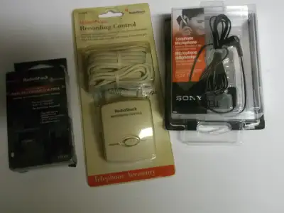 2 MINI RECORDING CONTROLS FROM ANY PHONE, View more