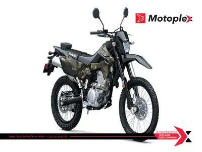 Motoplex St-Eustache KLX300 La KLX300 est une moto double-usage hautement polyvalente et legere qui...