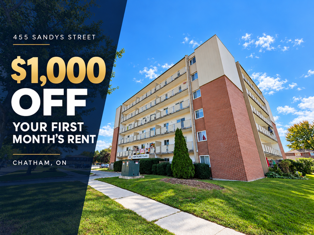 209-455 Sandys St Chatham ON N7L 4H2 in Long Term Rentals in Chatham-Kent - Image 2
